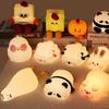 Rechargeable Silicone Panda Night Light - Eye Protection Bedside Lamp