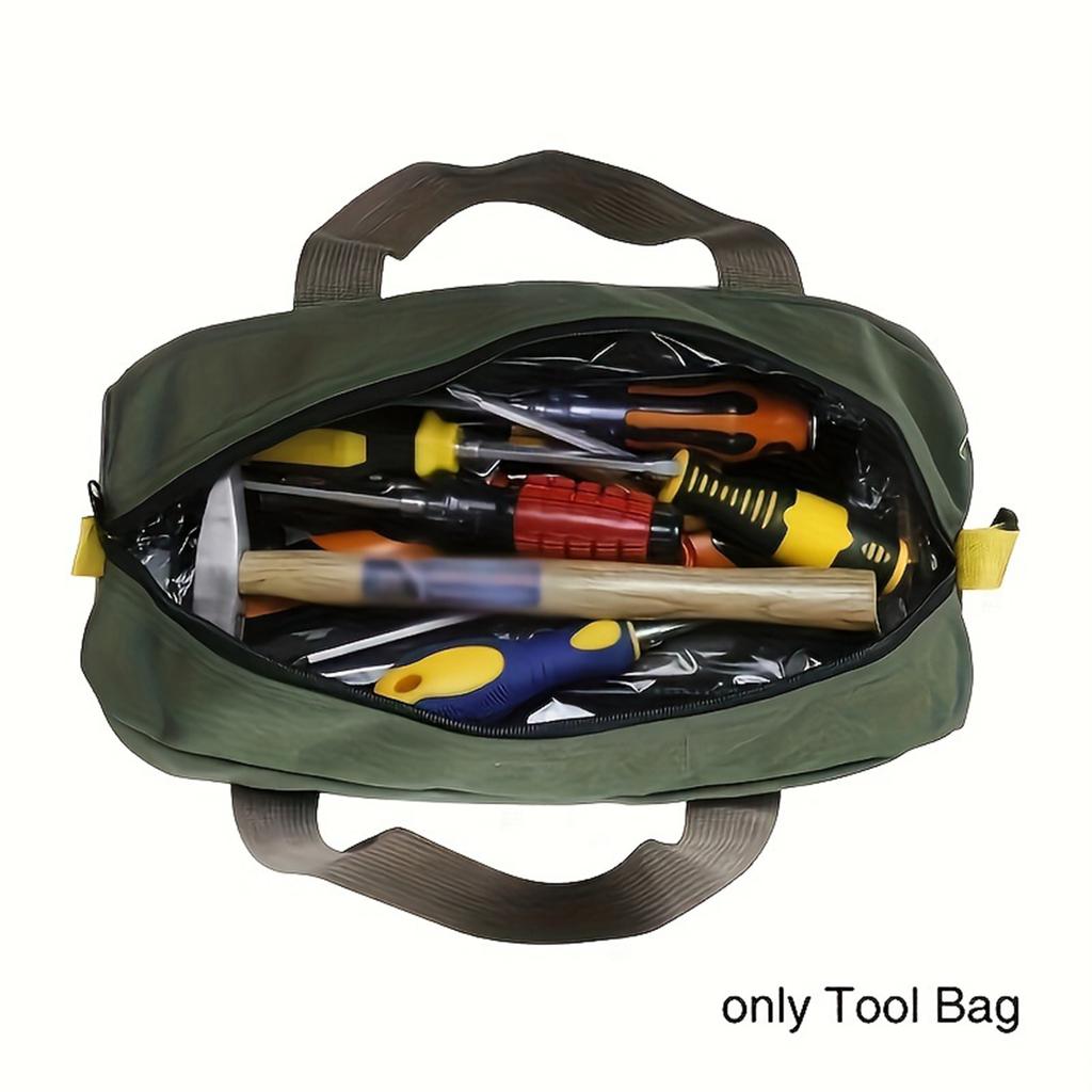 Maintenance Tool Bag Large Capacity Portable Strong Durable Water Proof Multifunctional Storage Portable Canvas Tool Bag 1PC