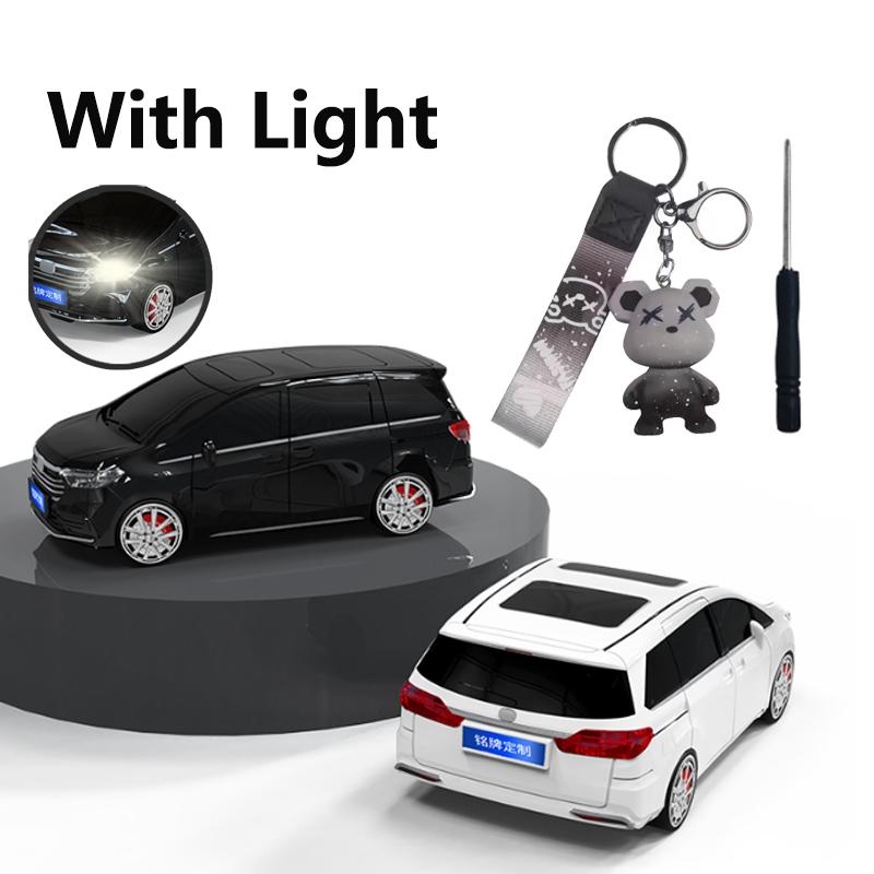 Honda Odyssey için Yaratıcı Anahtar Kılıfı Araba Modeli Anahtar Kılıfı 2 3 4 5 Düğmeli Uzaktan Kumanda Anahtar Kılıfı Çanta Tutucu Fob Anahtarlık Aksesuarları