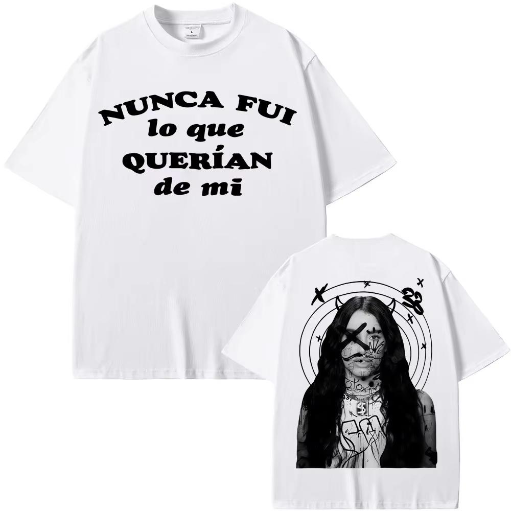 

Singer Lali Esposito Estadio Velez Graphic Tshirts Harajuku Hip Hop Aesthetic T Shirt Men Women Cotton High Quality Tshirt 4XL