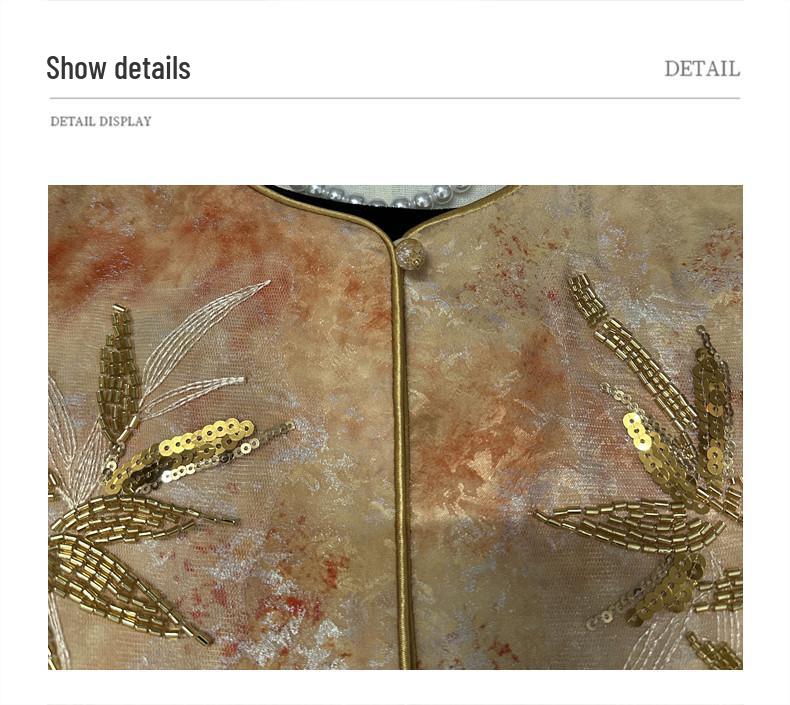 2026 Fashionable Spring Vest Suit: Age-Reducing Three-Piece Set for Middle-Aged and Elderly Women in New Chinese Style.