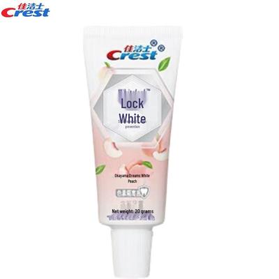 Crest Dual-Color White Peach Whitening Toothpaste