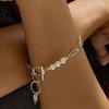 Beroe [silver925] Toggle Bar Pearl Bracelet (2color)