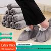 Disposable Non-Woven Shoe Covers - Wear-Resistant, Non-Slip, Dustproof, Breathable, Indoor Footwear for Students and Adults, Thickened, Free Shipping