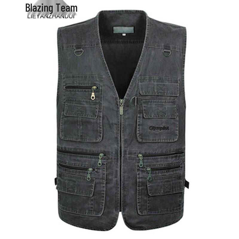 Men's Outdoor Multi-Pocket Fishing Vest