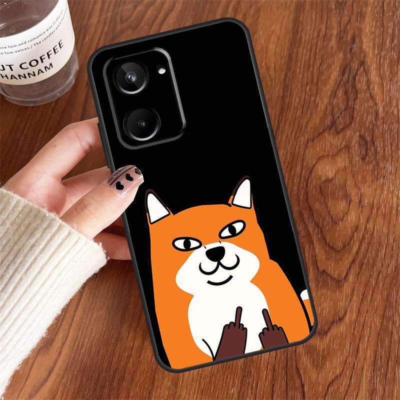 Anime Funny Fox For Realme 15 Pro GT7 GT6 10 11 12 13 14 Pro Plus C75 C71 C65 C63 C61 C53 C67 C35 C55 Case