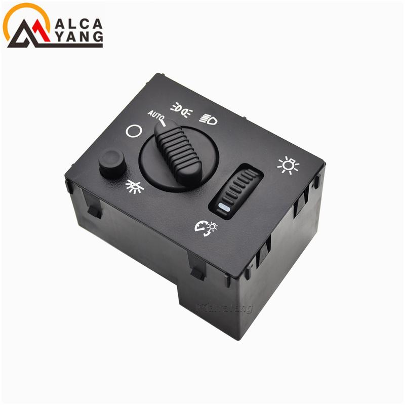 Headlight Dimmer Switch For 03-07 Chevy Silverado 1500 2500 GMC Sierra Yukon 15194803 19381535 D1595G For Cadillac Escalade ESV