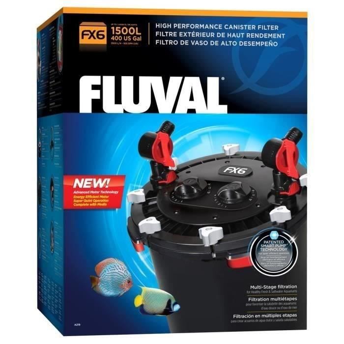 FLUVAL Filtre Extérieur FX6 2130L/h - Pour Aquarium
