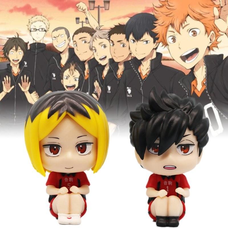 Adorable Pvc Volleyball Anime Figure Of Lk Black Tail Iron And Lk Gnawing Claw For Collectors