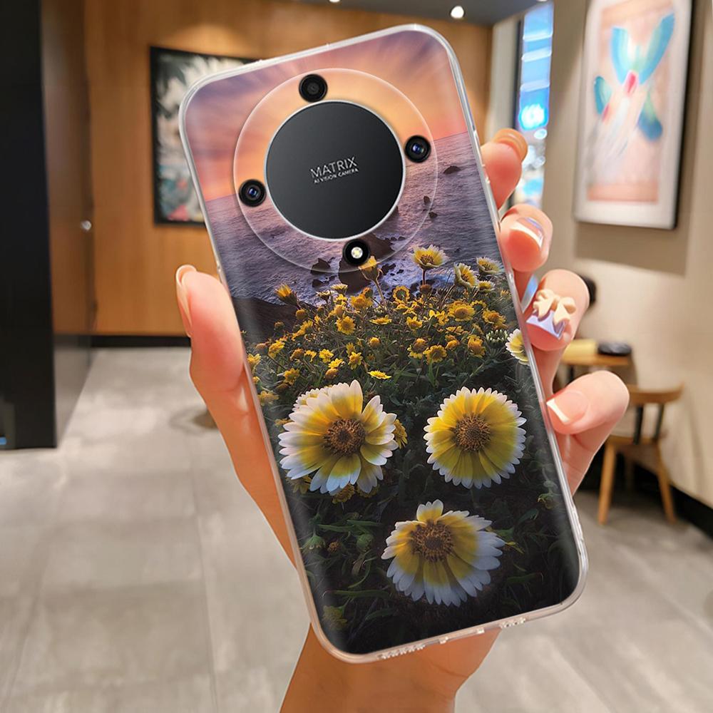 For Honor Magic5 Magic 5 Lite Pro Phone Case Cute Panda Full Protection High Quality Silicone Back Cover for Honor Magic5 Lite