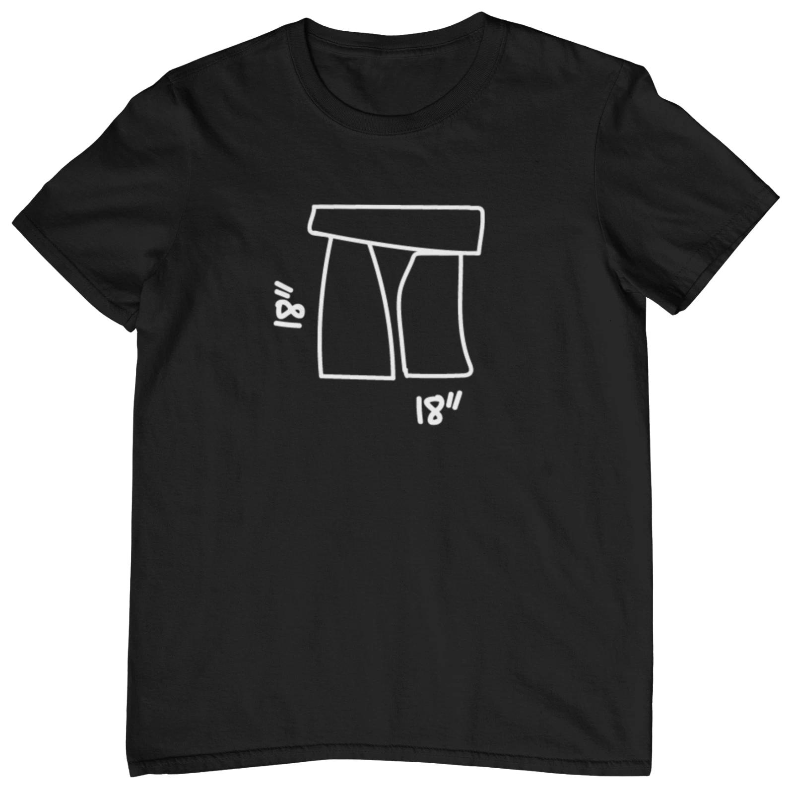 Stonehenge 18 T-Shirt (festival cult film spinal tap guitar metal music druid) L