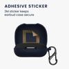 Kwmobile Earphone Case for Anker Soundcore Sport X20 Wireless Drop Navy Blue - Earphones, Silicone, Protection,