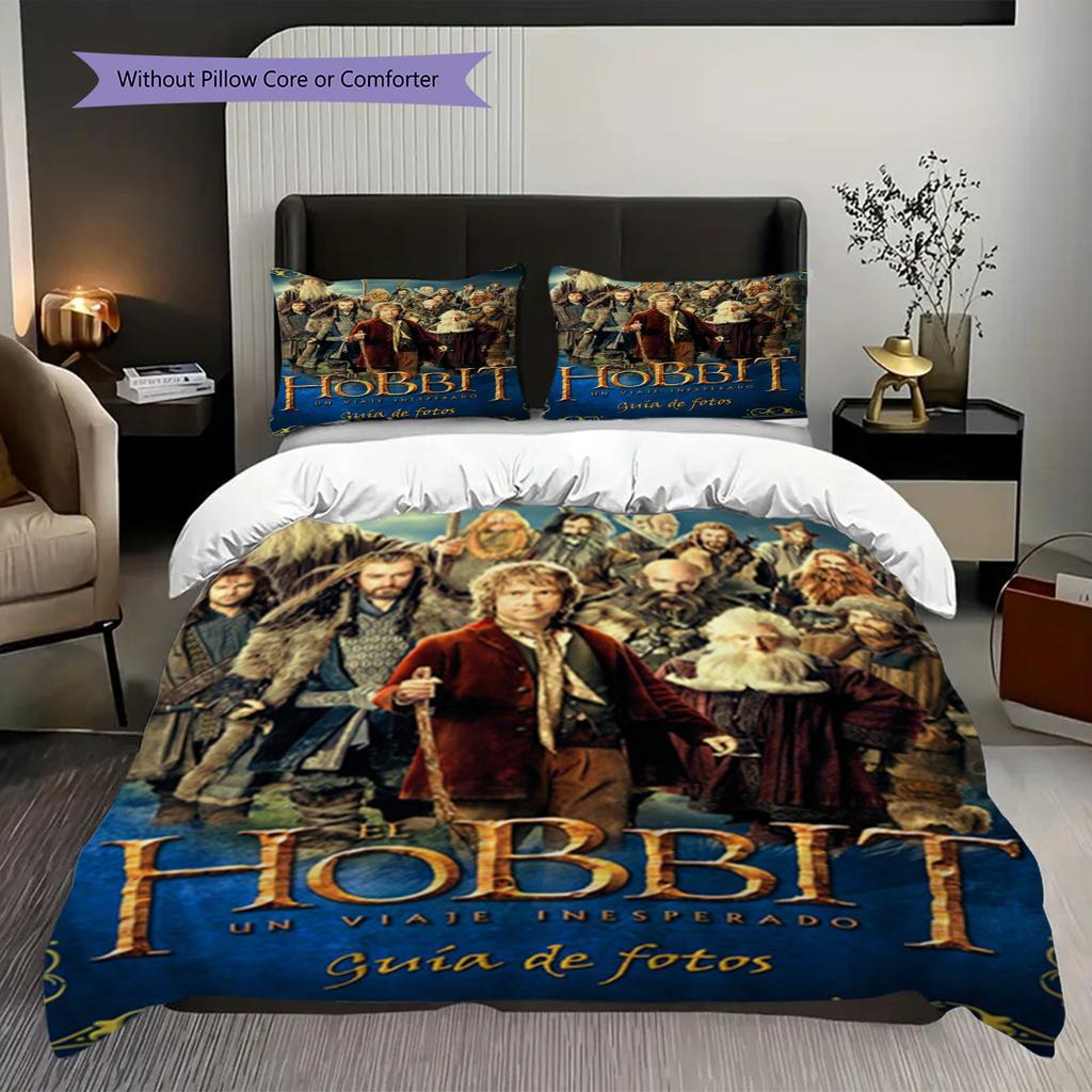 Hobbit Battle Five Armies Bedding 1 Duvet Cover 2 Pillowcase Without Core Bedding Set Christmas Birthday Gift Duvet Cover And Pillowcase