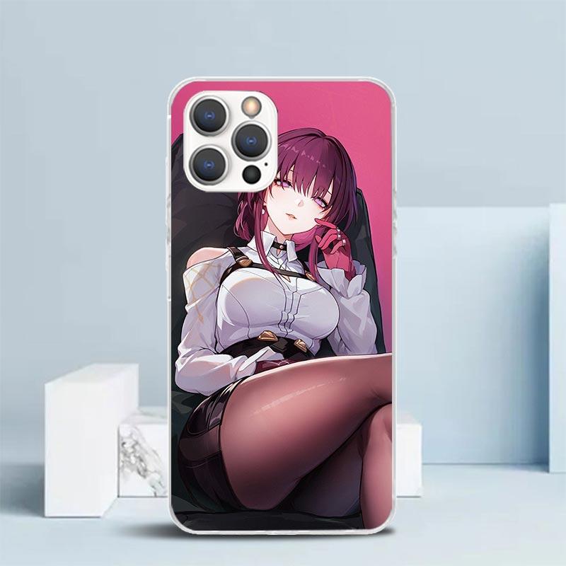 Honkai Star Rail Kafka Phone Case For IPhone 16 17 Air 16E 15 14 Plus 13 Mini 12 11 Pro Max 7 8 + SE 2020 Soft TPU Back Cover 16