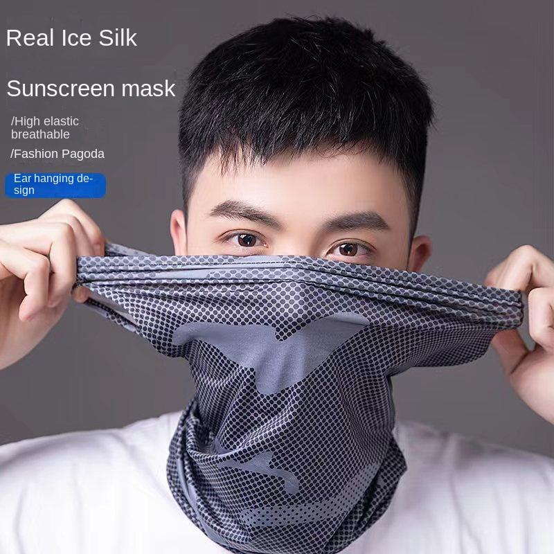 Printed Summer Breathable Cool Bandana Hiking Hunting Cycling Running Scarf Ski Riding Fishing Sports Men Women cycling mask