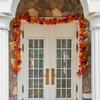 Autumn Artificial Maple Leaf Garland For Wedding Decor And Outdoor Events