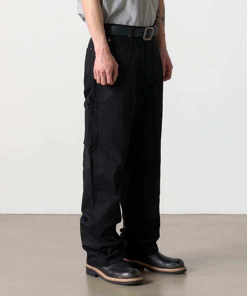DENMADE Den0622 Work Uniform Carpenter Pants (Black)