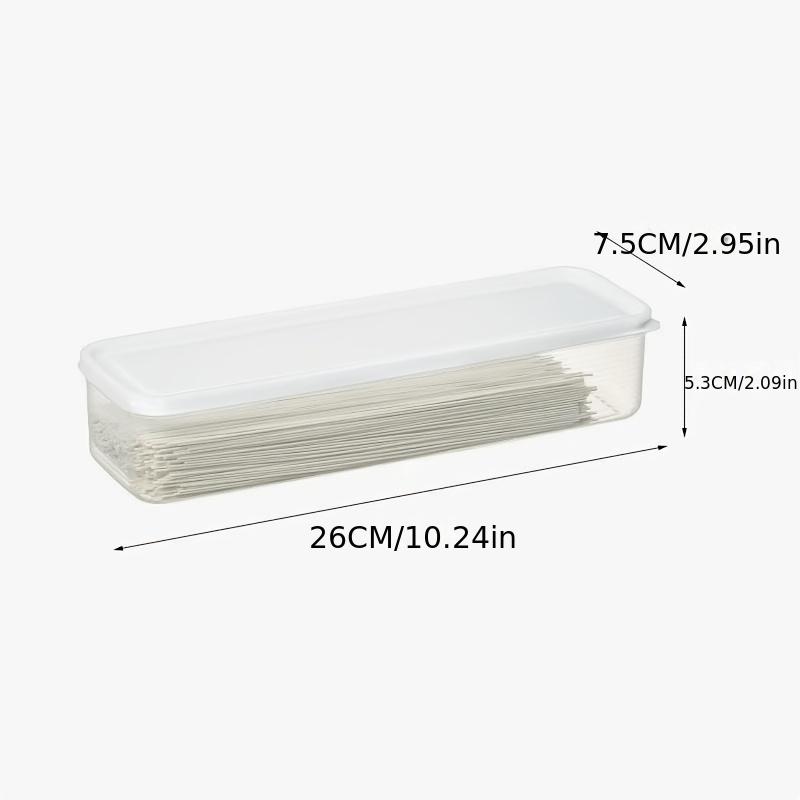 Rectangular Food Storage Containers Refrigerator Cilantro Scallion Storage Box Kitchen Noodles Eggs Vegetable Organizer Boxes