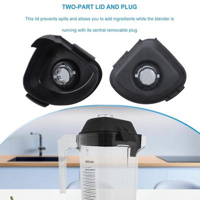 Mixerdeckel Ersatz Mixerabdeckung Mixer Verriegelungsdeckel Haushaltsgeräteteil Kunststoff Krugdeckel Kunststoff Textur