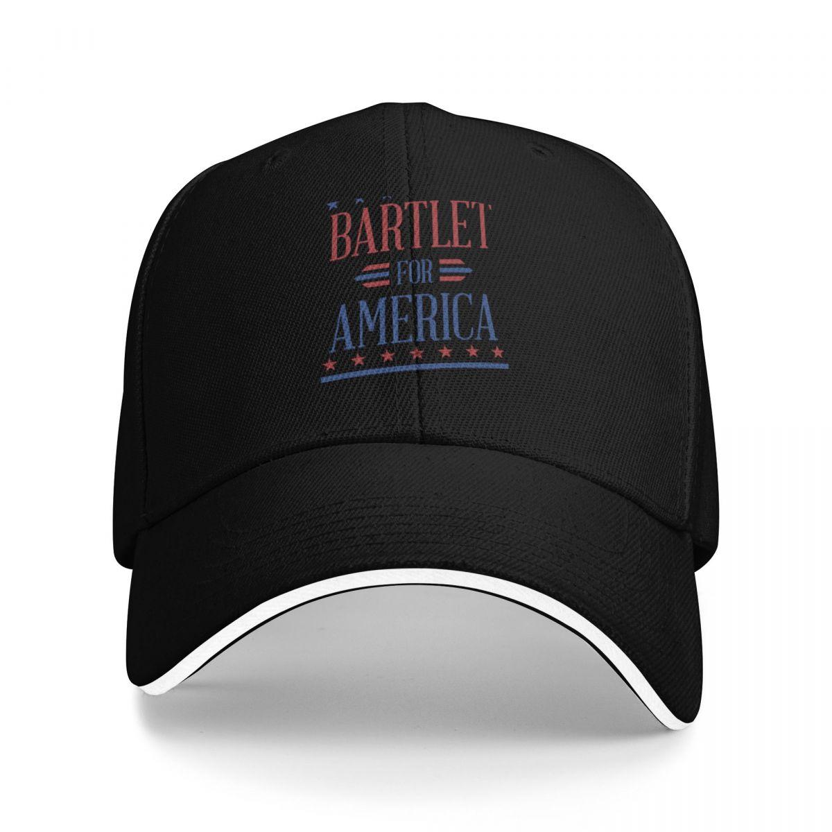 BartletforAmericaSlimFitTShirt Baseball Cap Dropshipping Custom Hat Golf Wear Rugby Golf Wear Unisex Womens