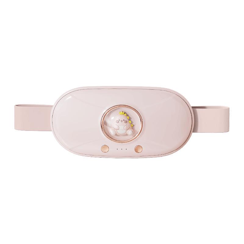 WarmU Uterus & Lumbar Belt: Heated Vibration Massage for Belly Comfort & Support Value Pack