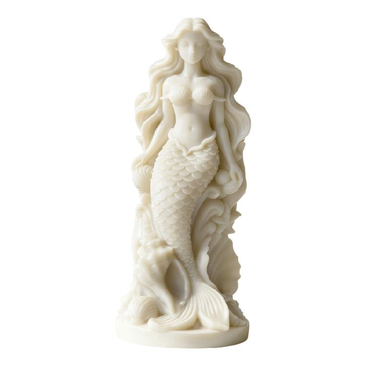 Stampo in Silicone Sirene Ideale Per Candele Saponi Artigianali E Artigianato Decorativo