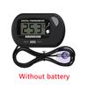 Digital LCD Aquarium Thermometer Waterproof Fish Tank Sensor with Probe Temperature Sensor Measuring Tool with Suction Cup