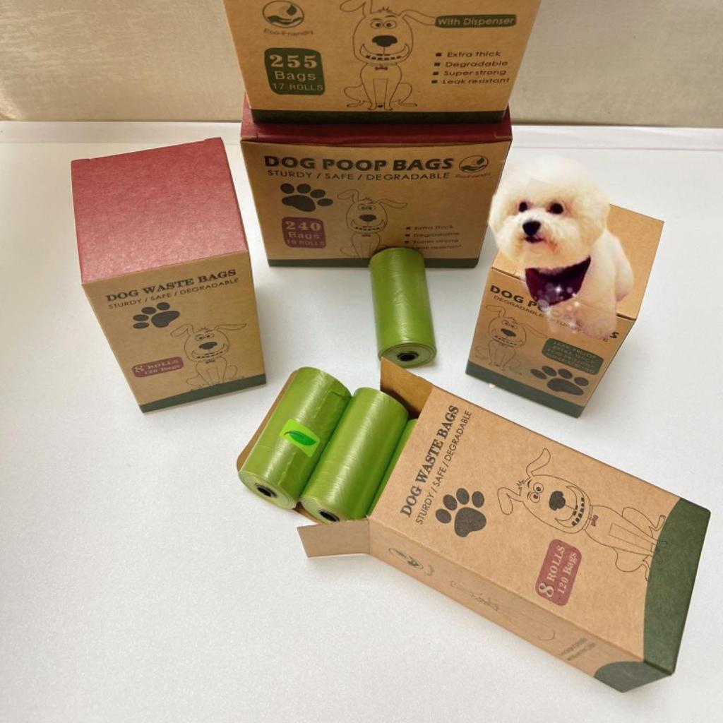 Biodegradable Pet Waste Bags: Thick, Portable, Disposable Poop Bags for Cats & Dogs with Shovel