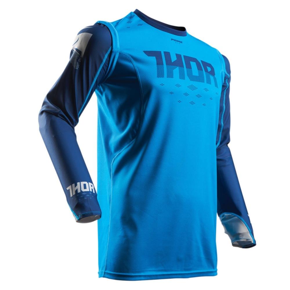 2024 heiß verkaufender THOR Downhill-Anzug Outdoor-Sport atmungsaktives langärmeliges T-Shirt Radsportanzug Offroad-Rennanzug