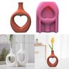 Silicone Casting Moulds for Making Flower Container Makeup Brushes Holder Mold