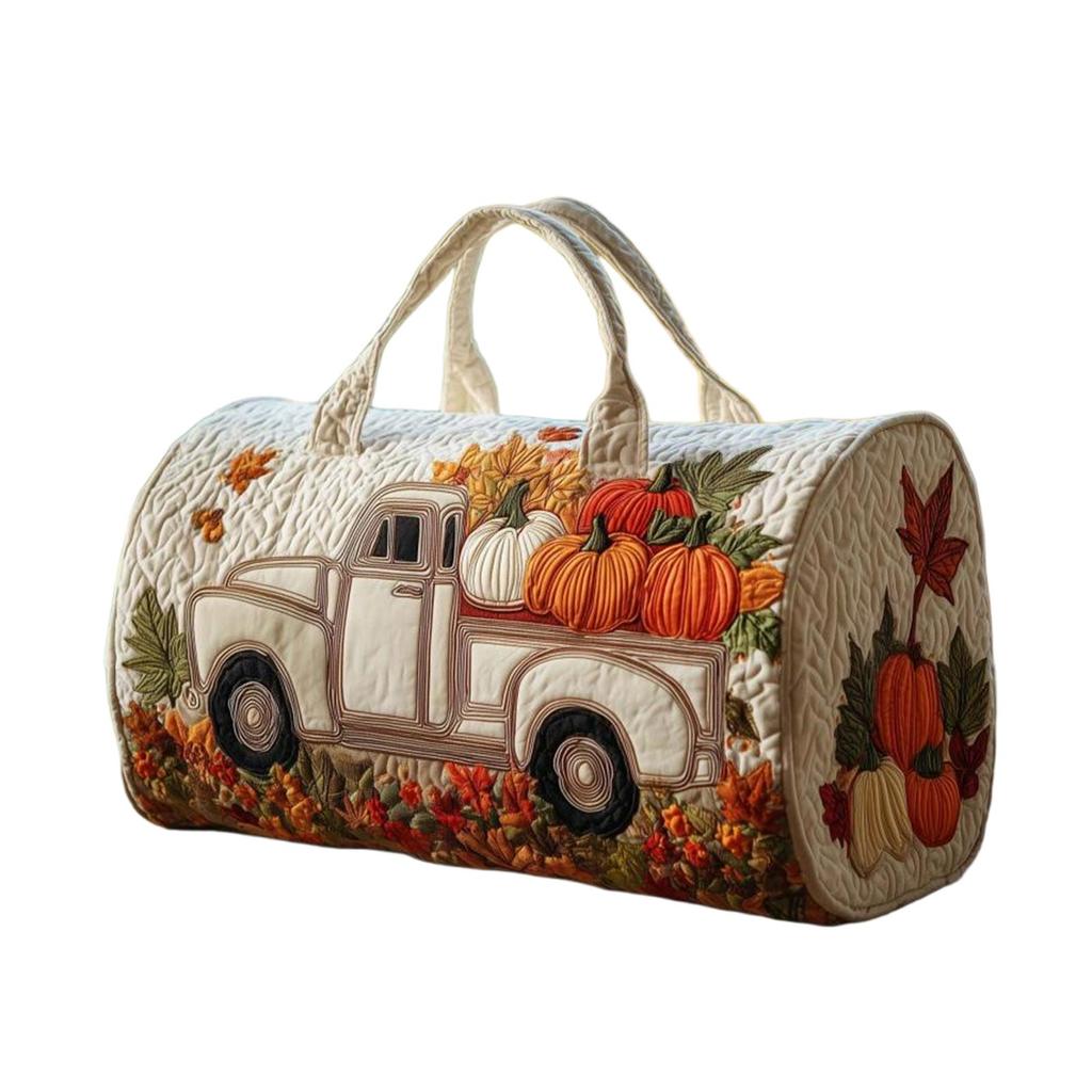 Damen Stepp-Baumwolle Fußball-Print Reisetasche, Stilvolle Yoga Übernachtungs-Handtasche