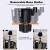 Cup Holder Phone Holder for Car Bottle Available Cup Holder Phone Mount Cradle with 360 Degree Long Arm for iPhone Galaxy Google 4 To 7in