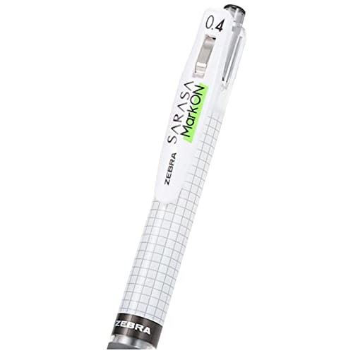 ZEBRA Gel Ballpoint Pen Sarasa Markon 0.4 Black 10 Pieces B-JJS77-BK