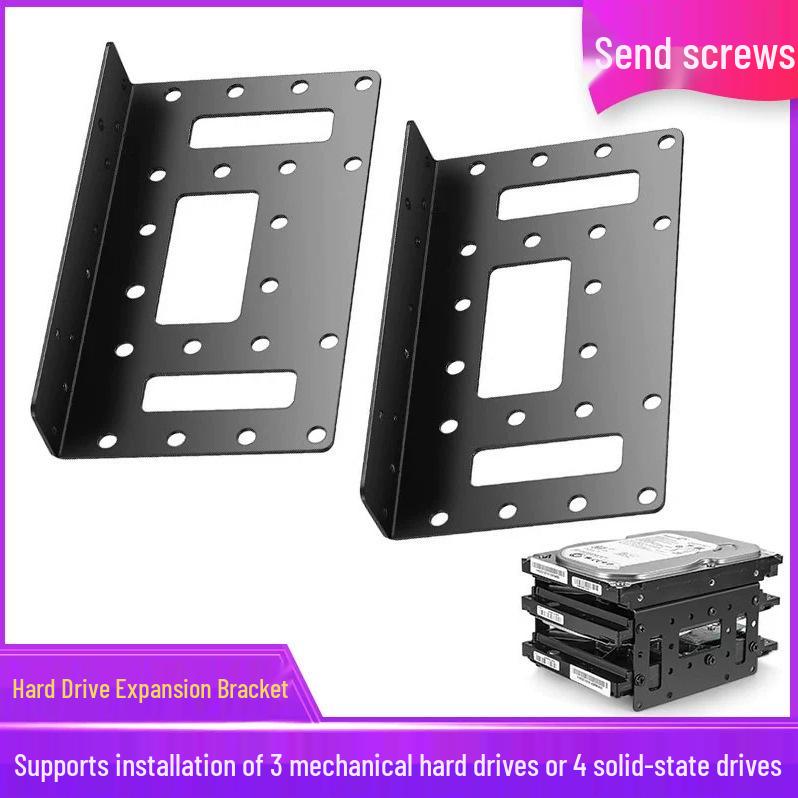 External Desktop Rack for 3.5-inch HDD & 2.5-inch SSD with Multiple Expansion Brackets
