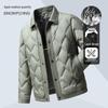 XueZhongFei Men's Fashion Lapel 90% Duck Down Jacket