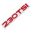 3D Metal 4MOTION 230TSI 280TSI 330TSI 380TSI Logo Badge Sticker Car Rear Trunk Emblem Decal