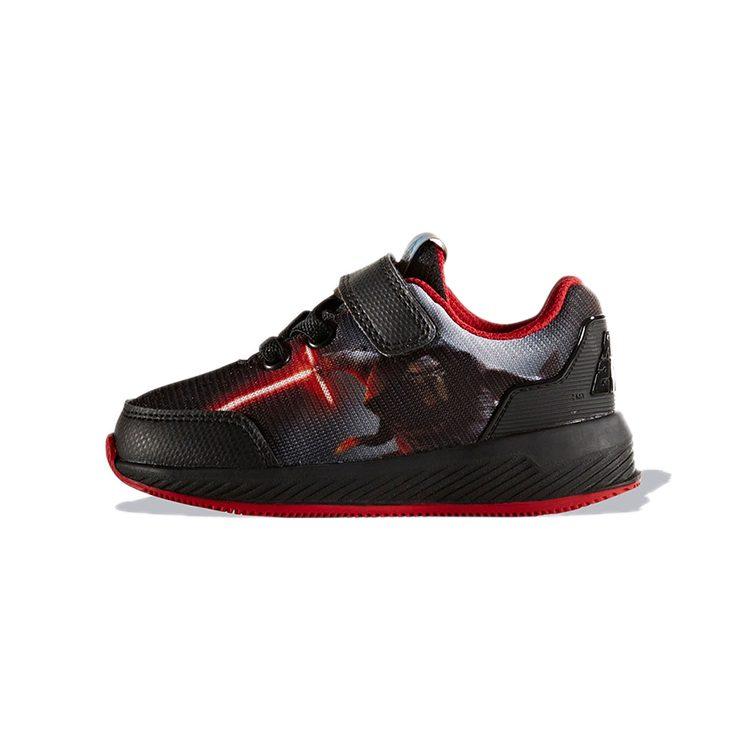 Star Wars x Adidas El I Abrasion Resistant Abrasion Resistant Low top Toddler Shoes Black Red Infant And Toddler BA9397