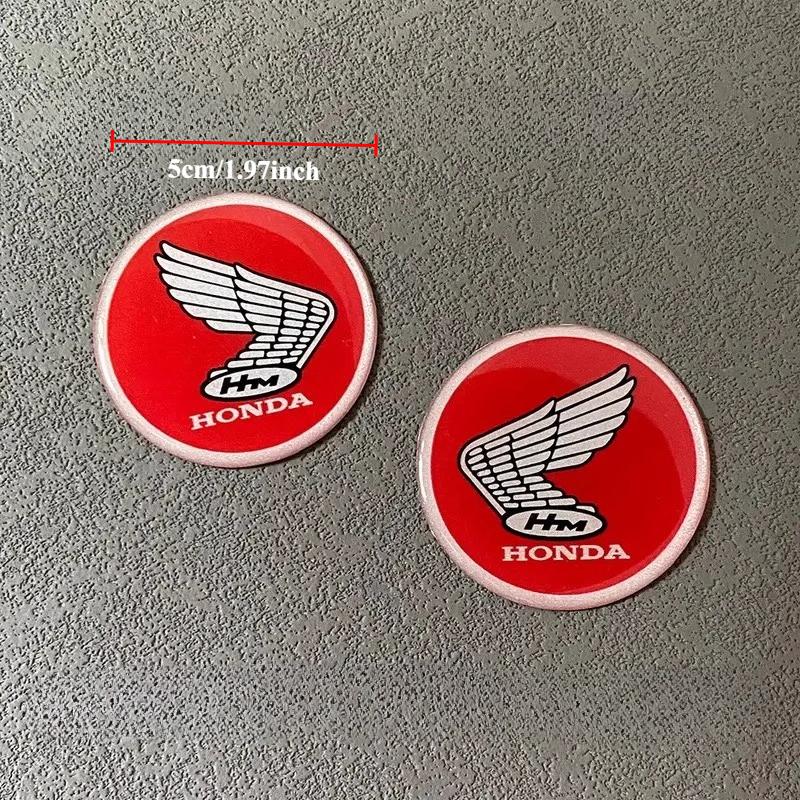 AZD1 Honda Motorcycle Circular Label Sticker, Fuel Tank Sticker, Suitable for Cb400f 650 CB190SS Cbr1000rr Honda Emblem