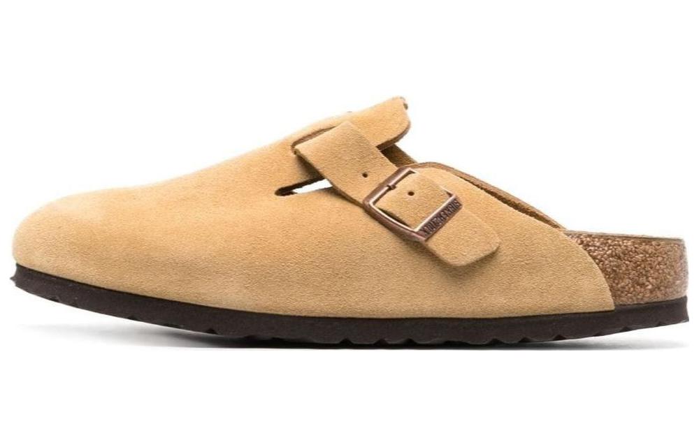 Boston Wmns Birkenstock Замша Кожа Latte Cream 1026164 38