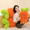 Cartoon Long-haired Carrot Plush Toy Girl Sleeping Pillow Office Sleeping Pillow Home Cushion Car