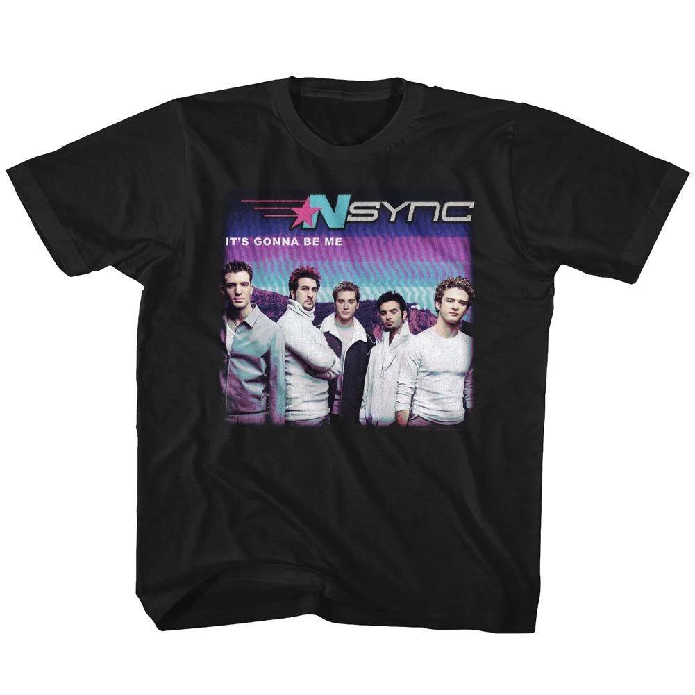 NSYNC Gonna Be Me Black Pop Music Boy Band  Children s T-shirt 130
