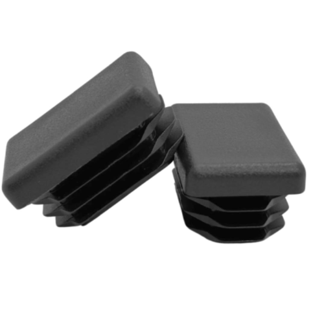 Internal cap for profile post roof 40x20 50 PCS BLACK