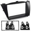 Double Din Car Radio Fascia Trim Kit Install Frame DVD Panel Stereo Interface For TUCSON IX35 2010+ 178X102mm