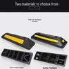 Durable Rubber Wheel Stopper: Parking Space Positioner and Reversing Block.