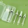 Pet Feeding Kit with Storage Box Syringes Nursing Bottle Milk Medicine Feeder for Newborn Puppy Kitten