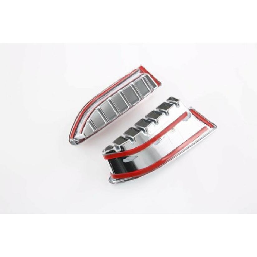 Front Headlight Eylied Cover Trim For Nissan Rogue X-Trail - Chrome 2PCS