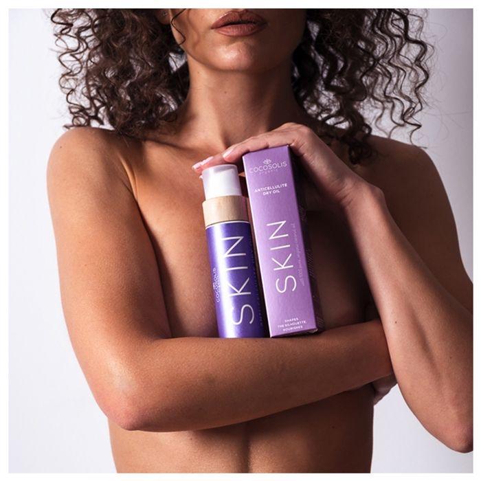 Huile sèche anticellulite - COCOSOLIS - 110ml - Réduit l'apparence de la cellulite