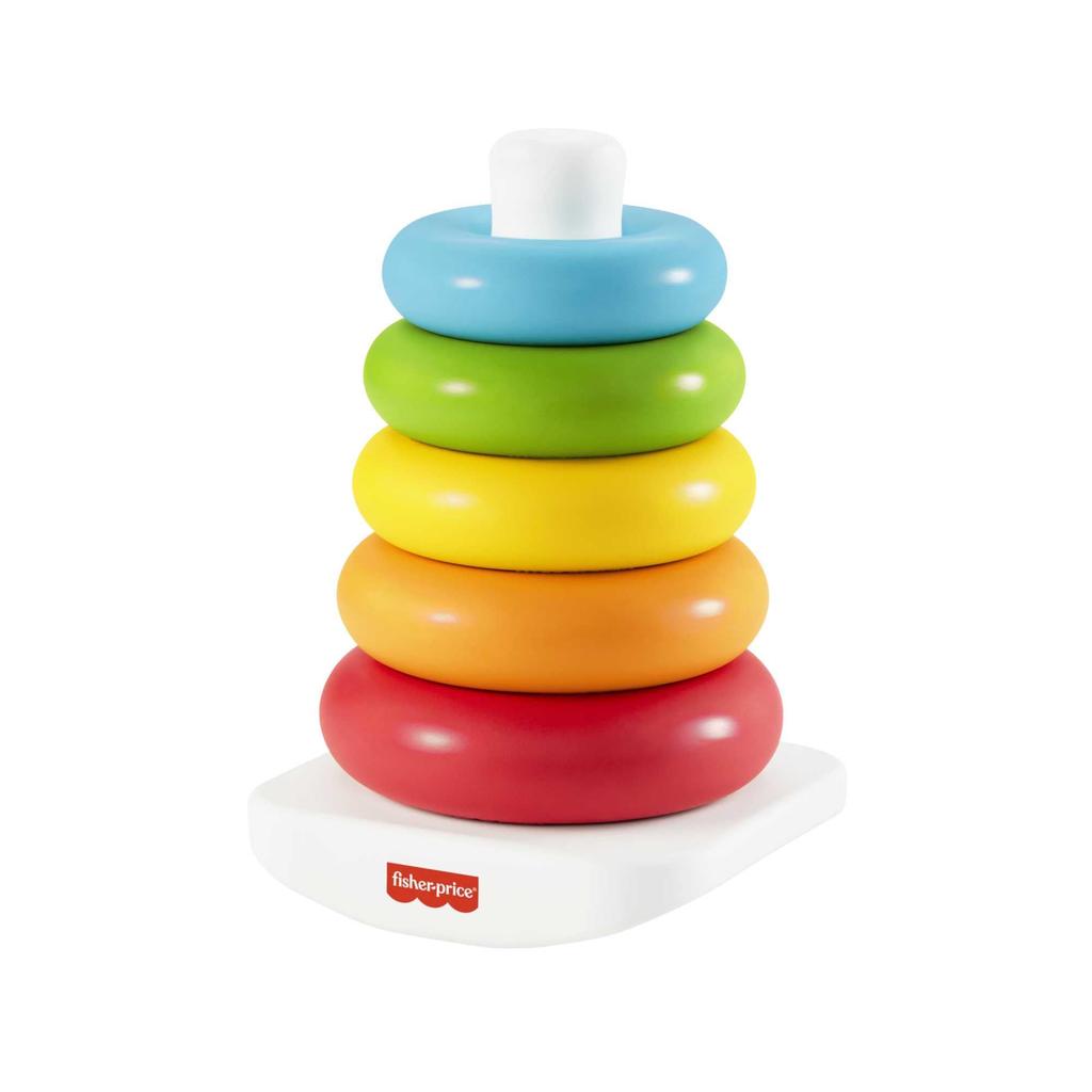 Rocking Tower Baby Toddler Educational Ages Colorful GRF09 Fisher-Price (Eco) - & Toy, Toy, 6+,
