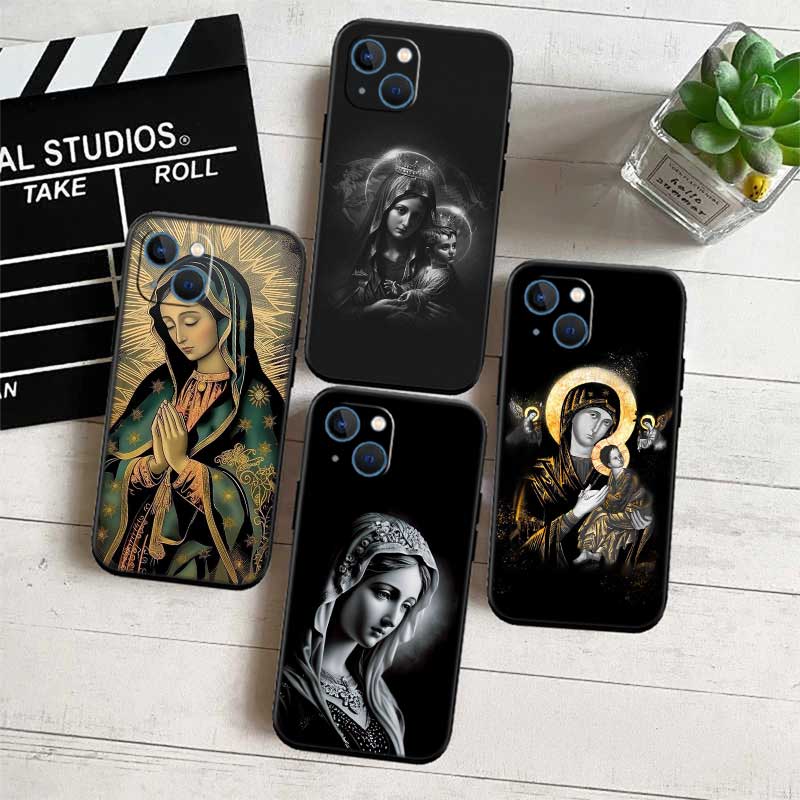 RE62 Virgen Maria Shell Phone Case for Samsung Galaxy Note 10 20 S23 S24 S25 Ultra FE Plus Edge Lite A02S A35 A07 A17