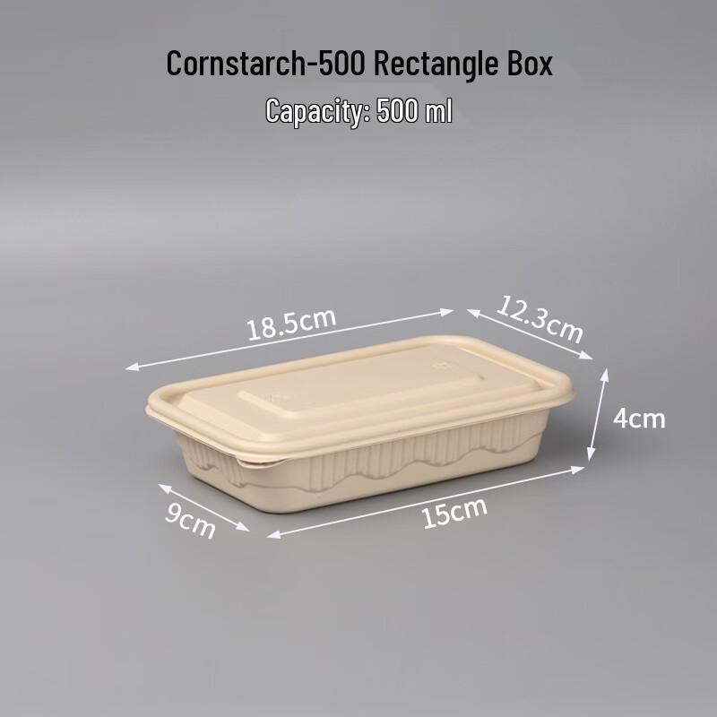 

Yuduo HC Biodegradable Corn Starch Rectangular Food Containers
